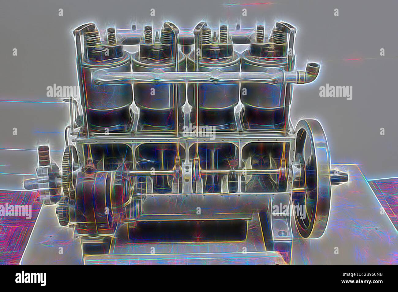 Four Cylinder Engine High Resolution Stock Photography And Images Alamy