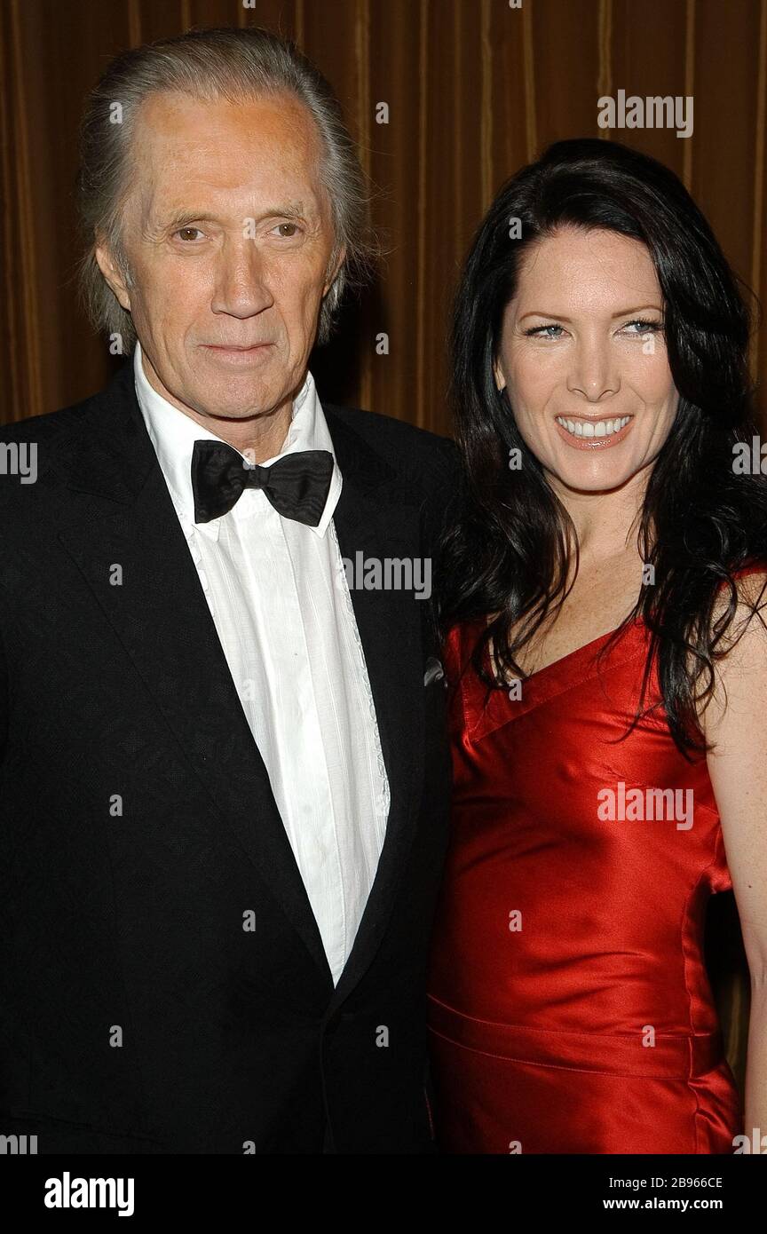 David carradine and wife annie hires stock photography and images Alamy