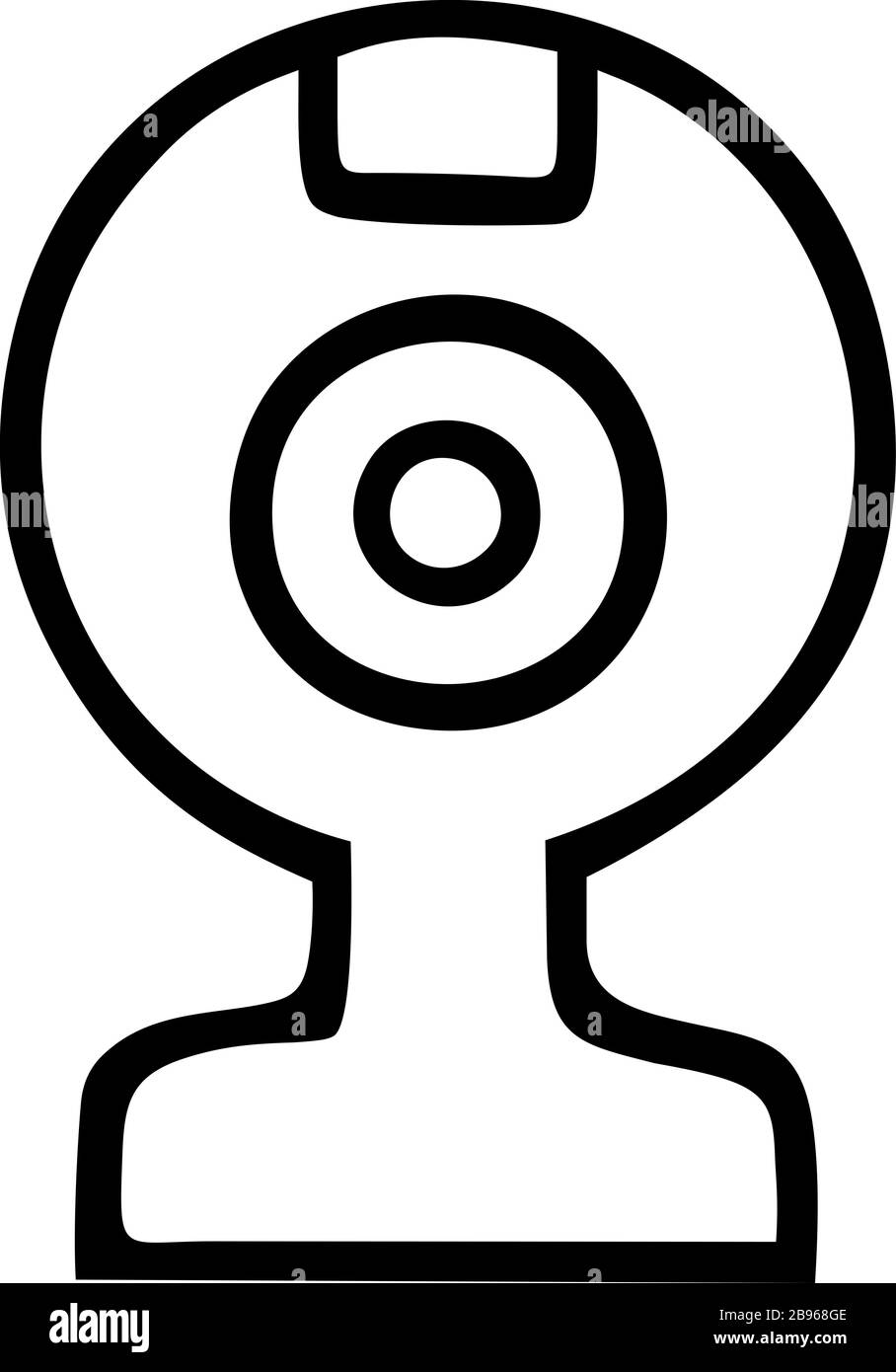 Notebook webcam Black and White Stock Photos & Images Alamy