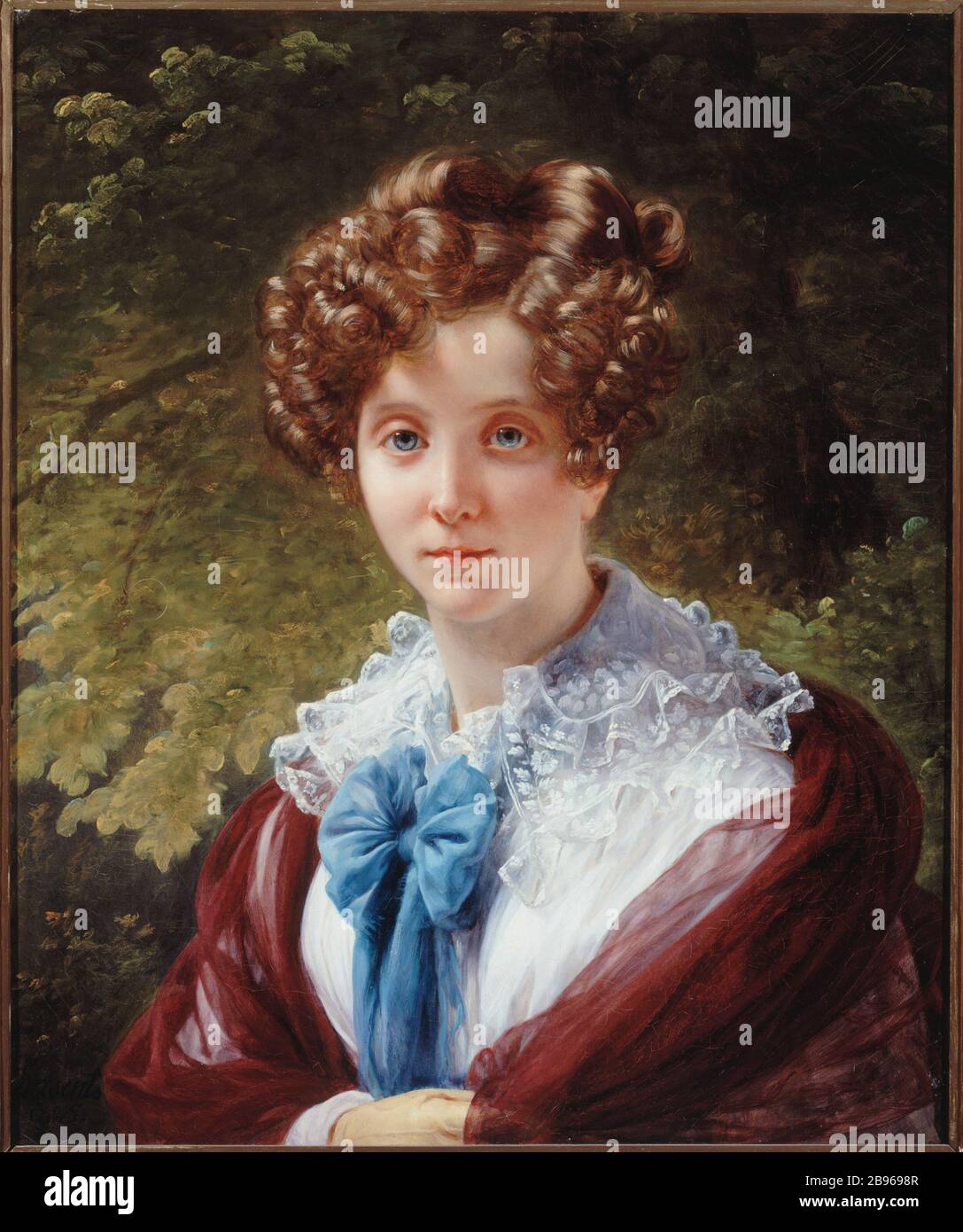 Portrait Of Madame Louis Hersent Hersent Louis Portrait De Madame Le Doyen Stock Photo Alamy