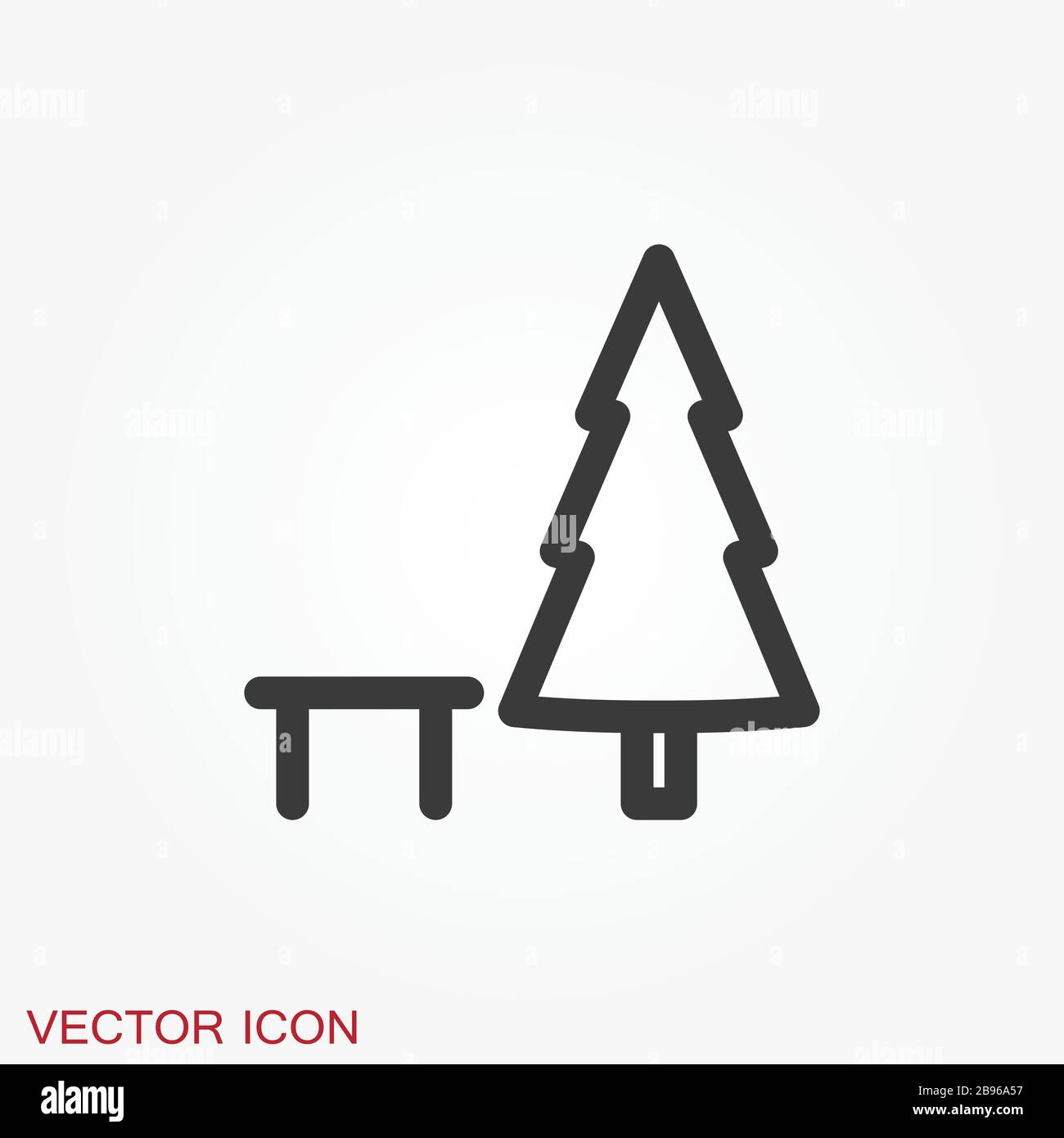 Rest icon vector, flat icons isolated on background Stock Vector