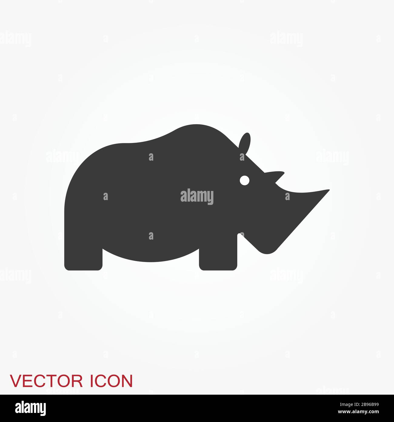 Silueta de rinoceronte, png | PNGEgg, image size:1300x1390