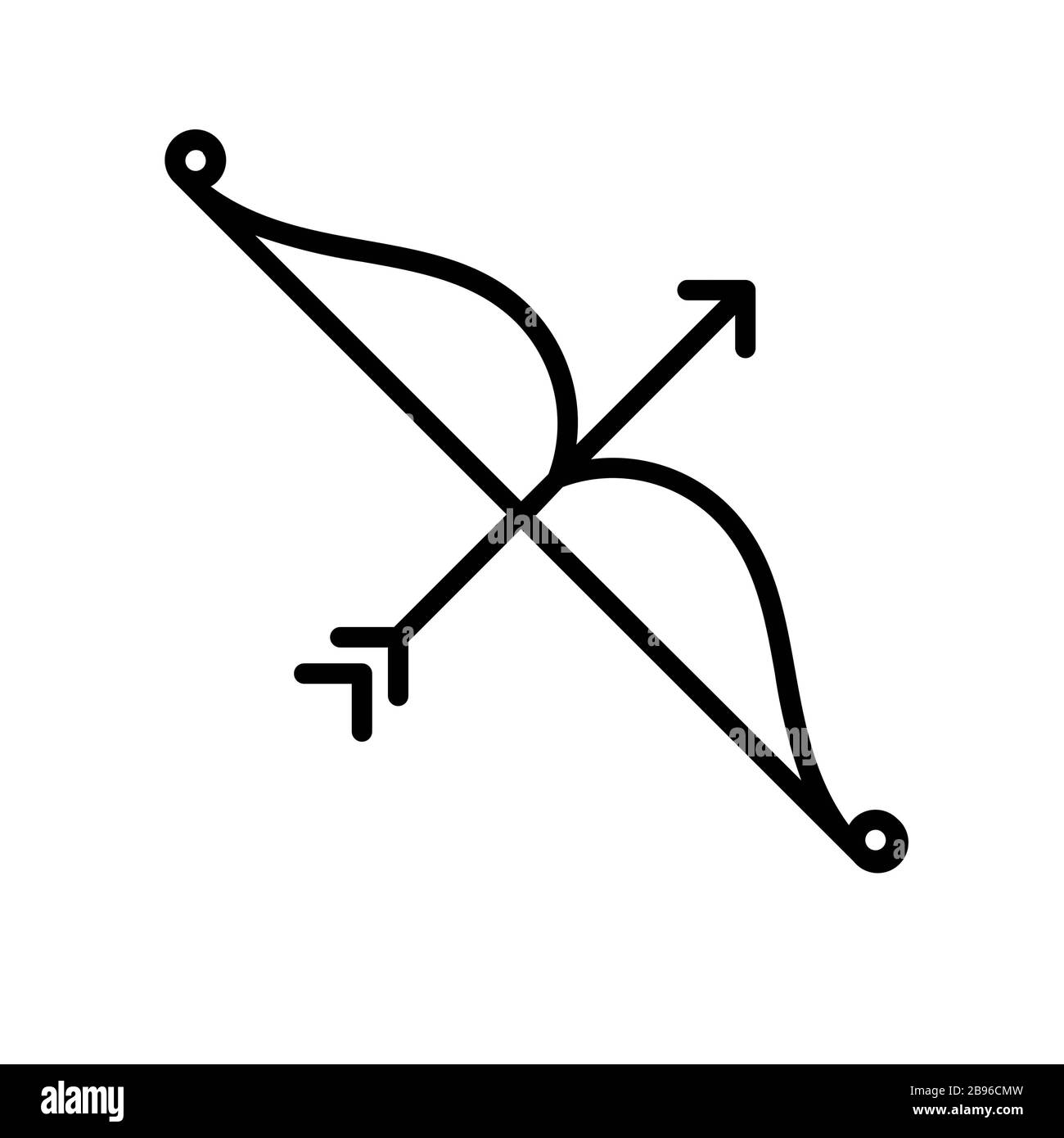 Love bow and arrow Black and White Stock Photos & Images Alamy