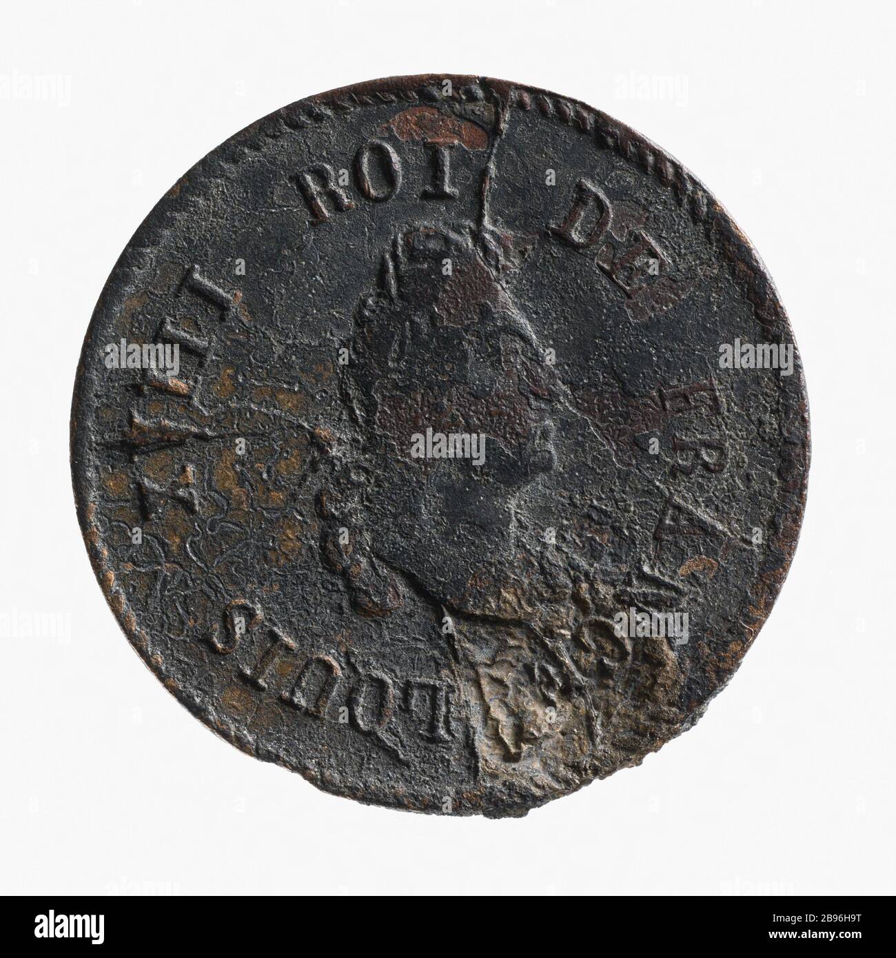Long live peace, 's.d. (dummy Title) Anonyme. 'Vive la Paix'. Laiton (avers). Paris, musée Carnavalet. Stock Photo