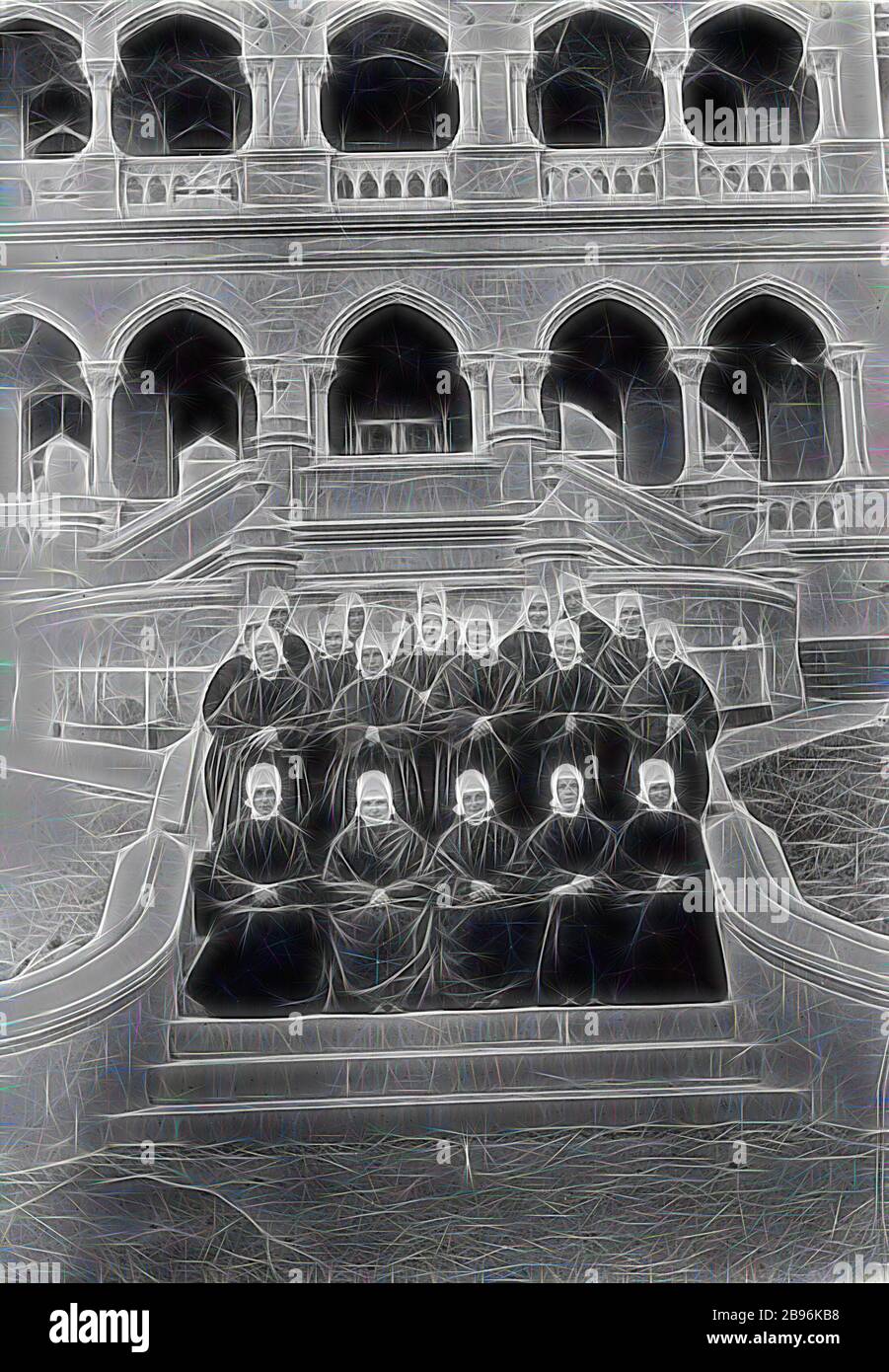 Negative Nuns of the Little Sisters of the Poor Convent & Home, Northcote, Victoria, Nov 1892