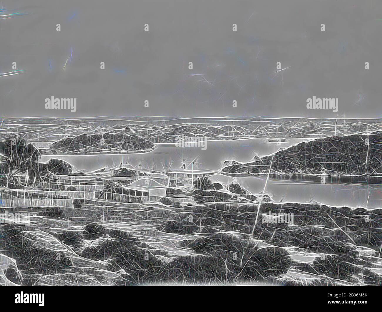 Negative Sydney, New South Wales, circa 1880, Sydney Harbour