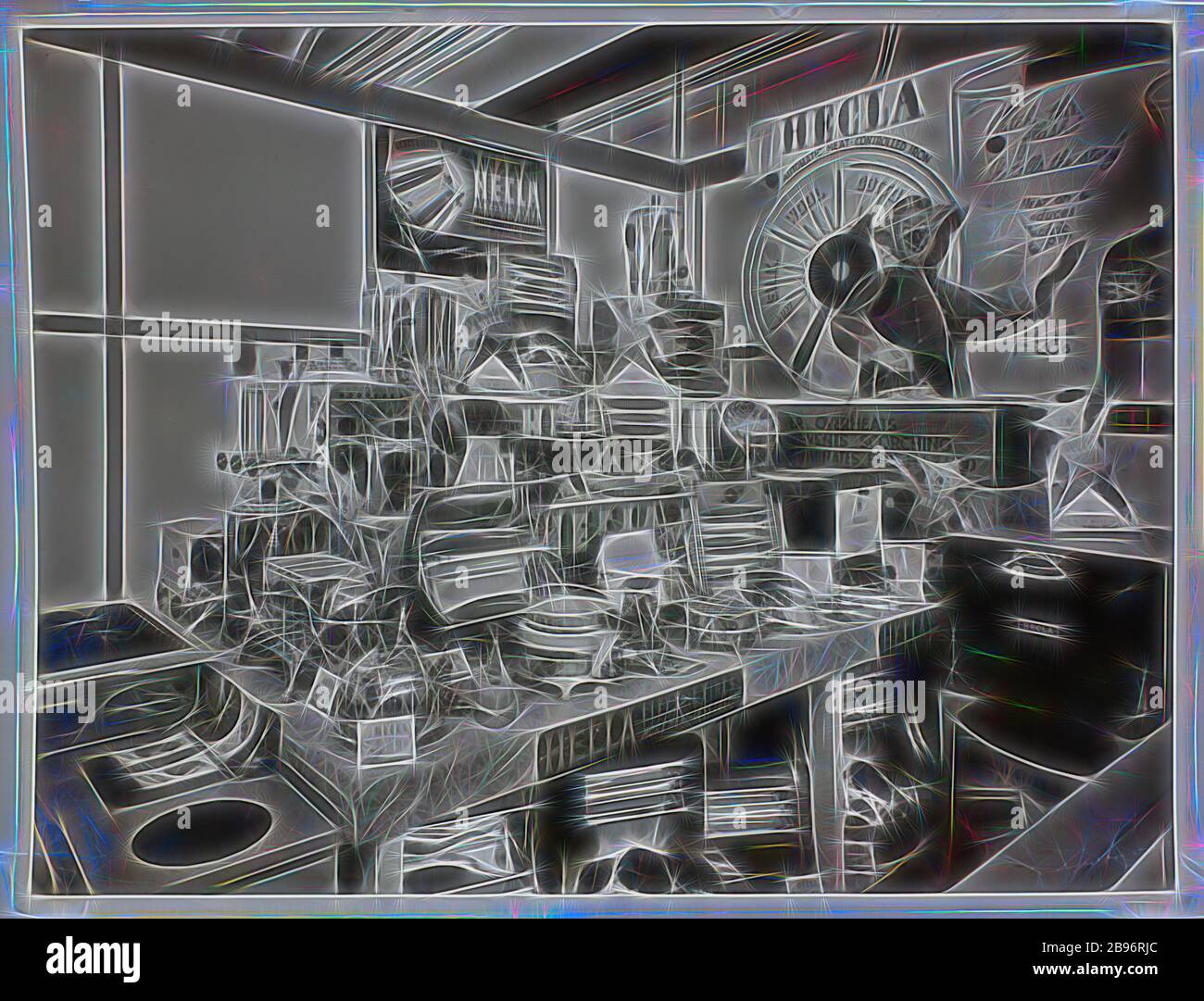 Photograph Hecla Electrics Pty Ltd, Display of Kitchen Appliances, circa 1938, Black and white