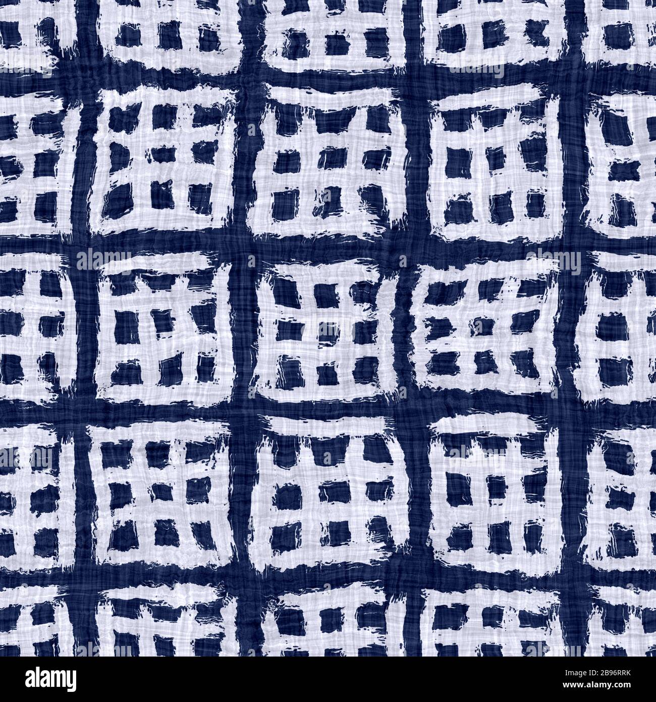 Indigo blue batik dyed effect texture background. Seamless japanese repeat  pattern swatch. Painterly block print motif bleach dye. Masculine asian  Stock Photo - Alamy
