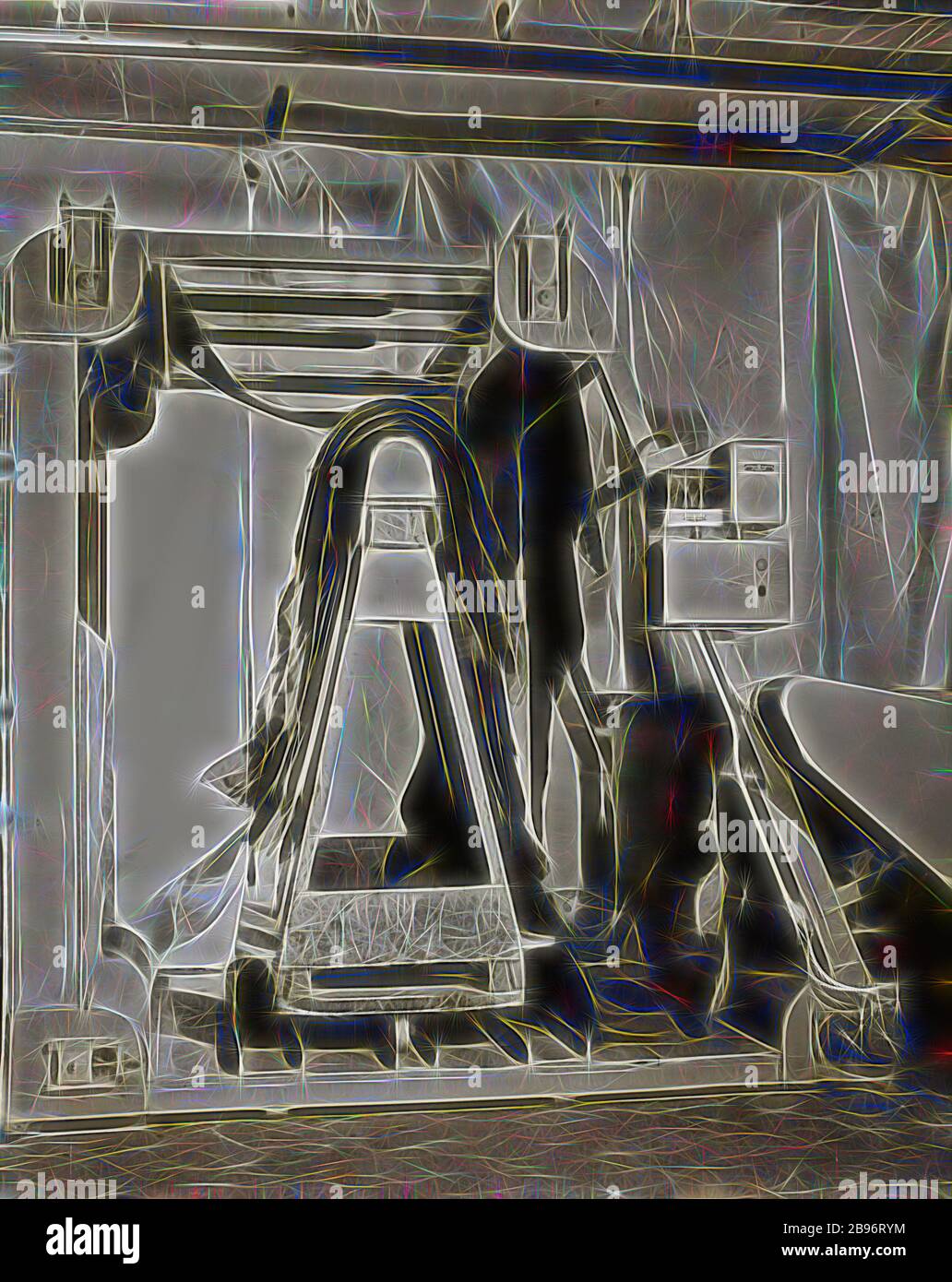 Photograph Interior of Tanning Factory, Waukegan, Illinois, United