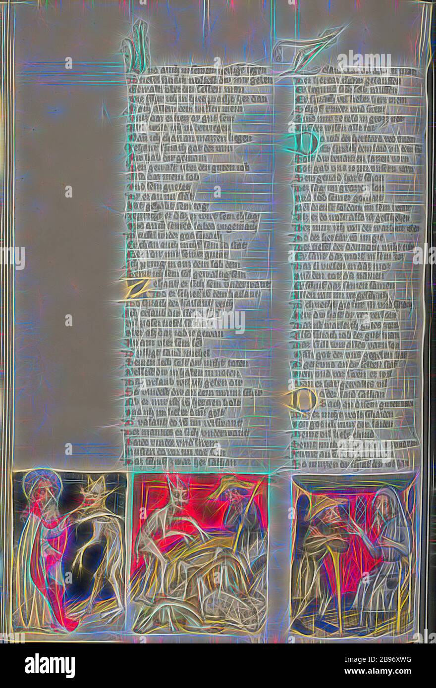 Satan Asks God To Give Up His Protection Of Job Job S Cattle Die The Shepherds Before Job Unknown Regensburg Bavaria Germany About 1400 1410 Tempera Colors Gold Silver Paint And Ink