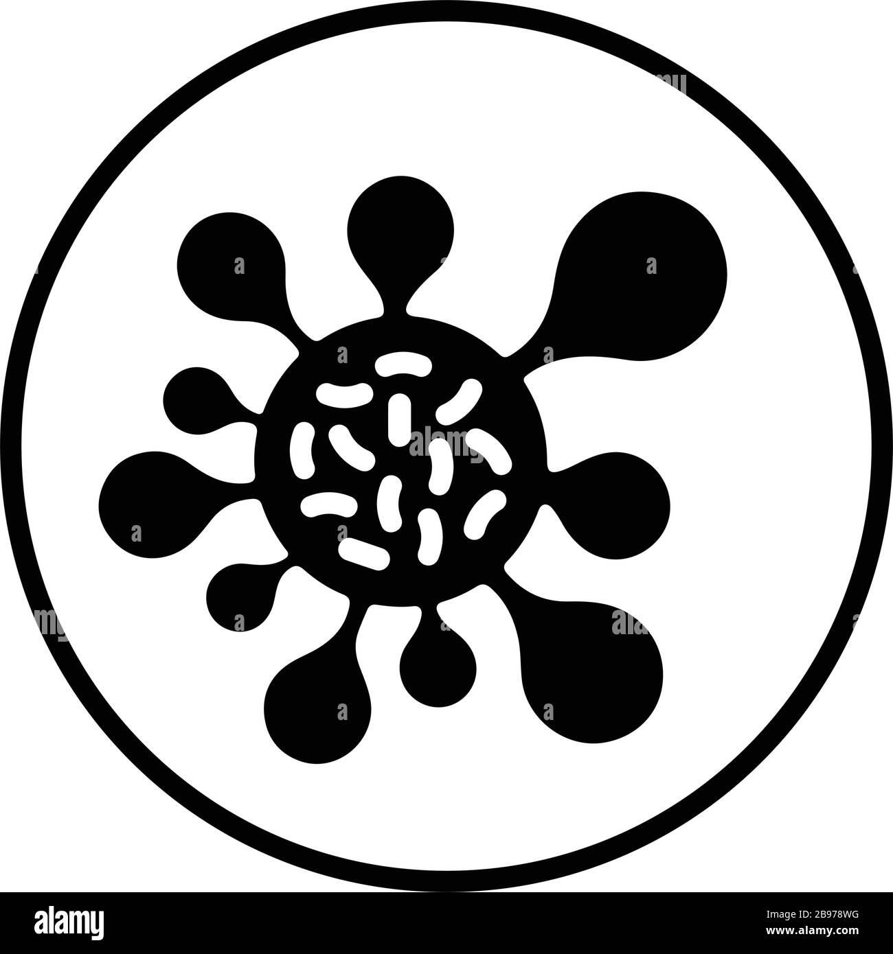 Beautiful, meticulously designed Virus Blue Icon, Virus Alert, Threat ...