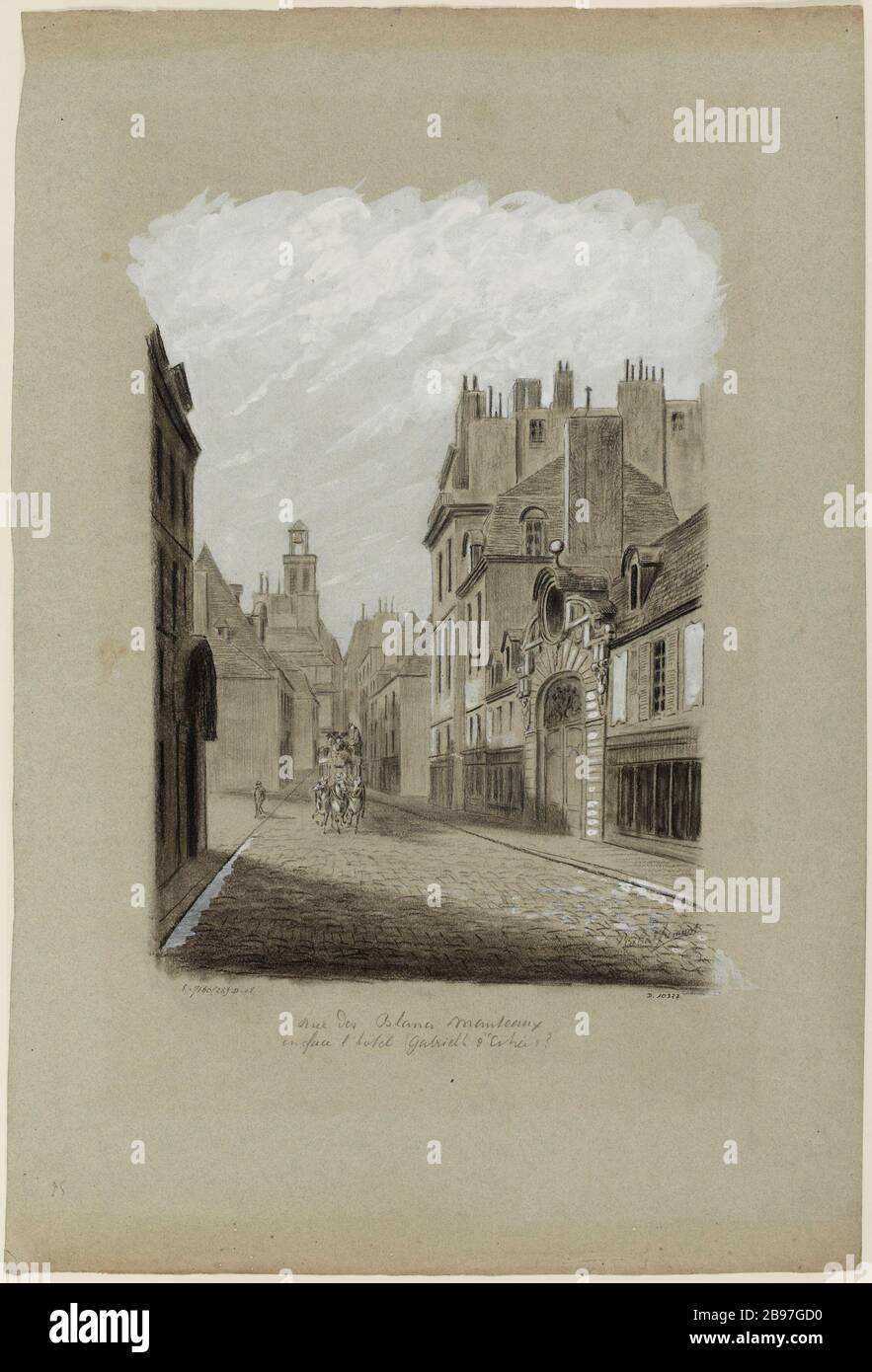 Street of the White Friars, 4th district Stock Photo