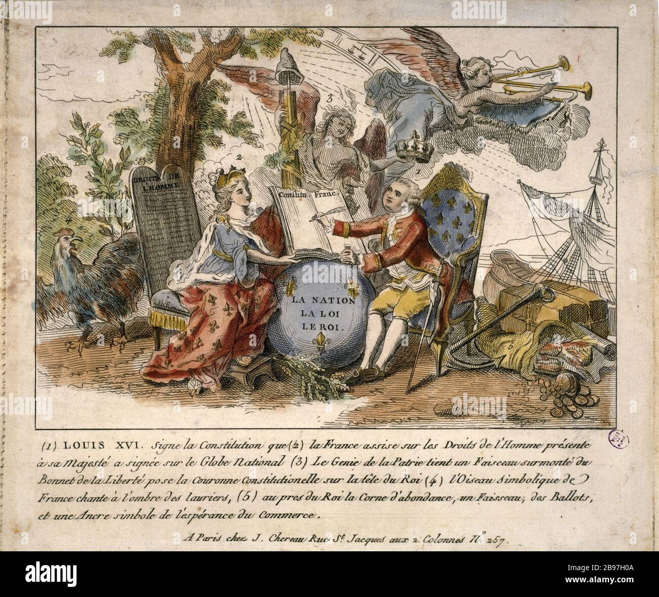 Louis xvi constitution hi-res stock photography and images