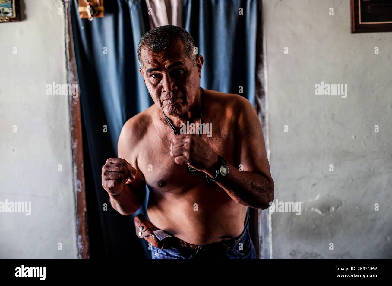 José Luis "El Zurdo" Ramírez, former Sonoran boxer. boxing champion
