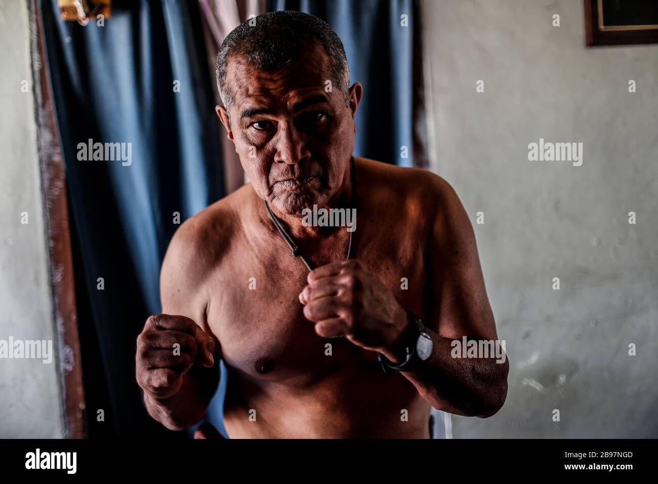 José Luis "El Zurdo" Ramírez, former Sonoran boxer. boxing champion