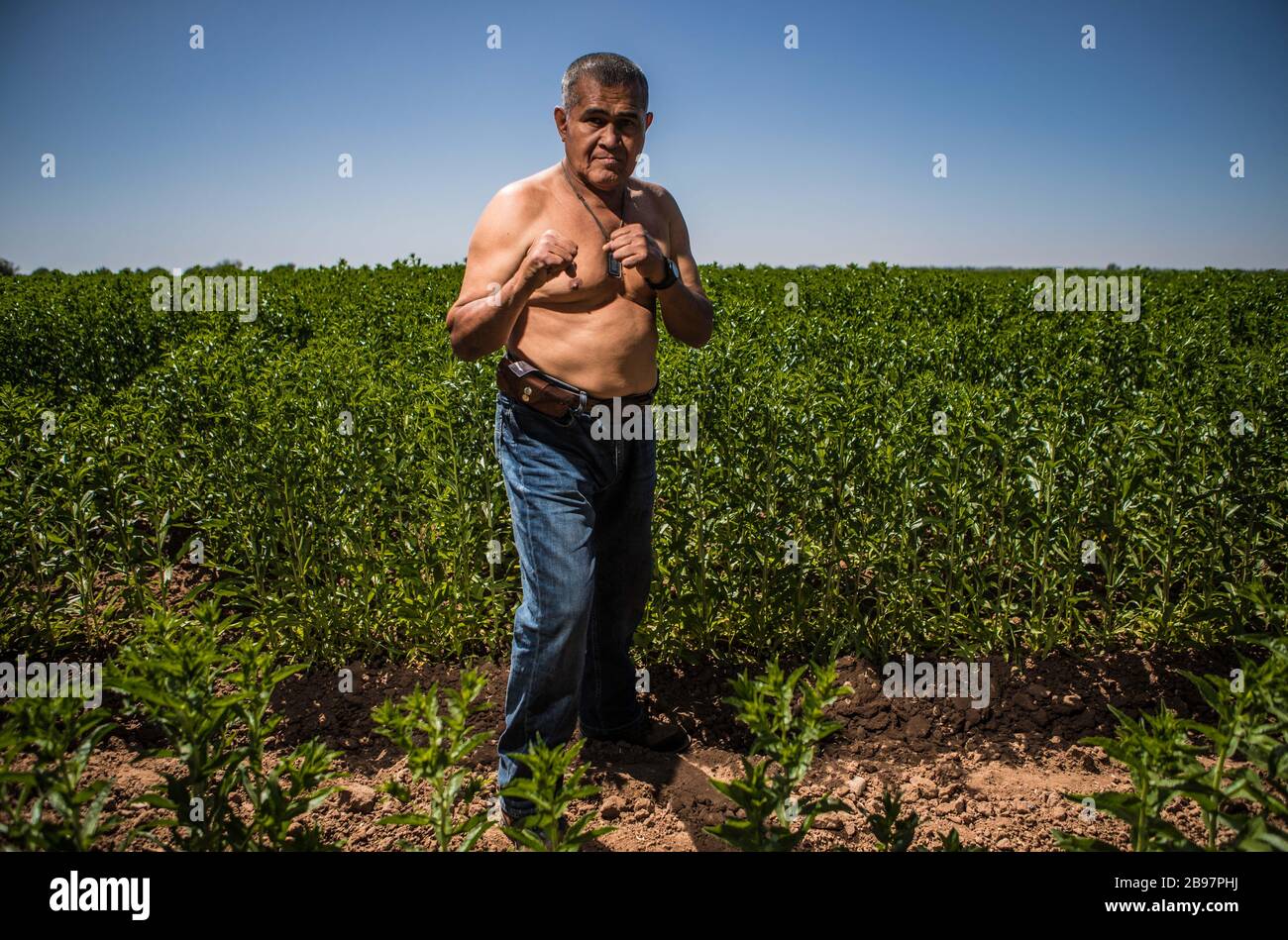 José Luis "El Zurdo" Ramírez, former Sonoran boxer. boxing champion