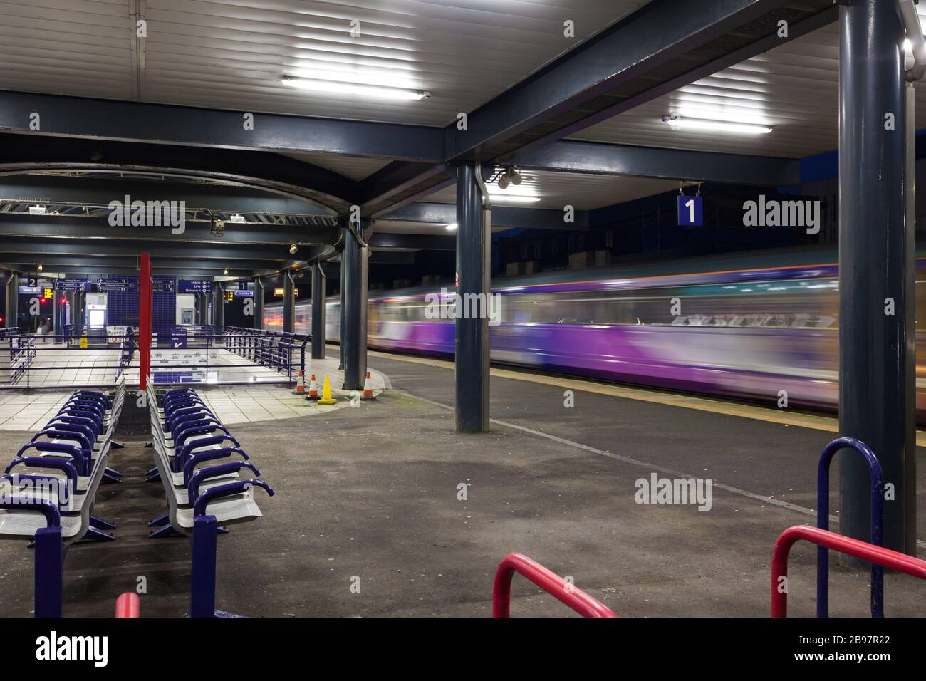 Northern rail class 142 pacer train + class 150 sprinter departing ...