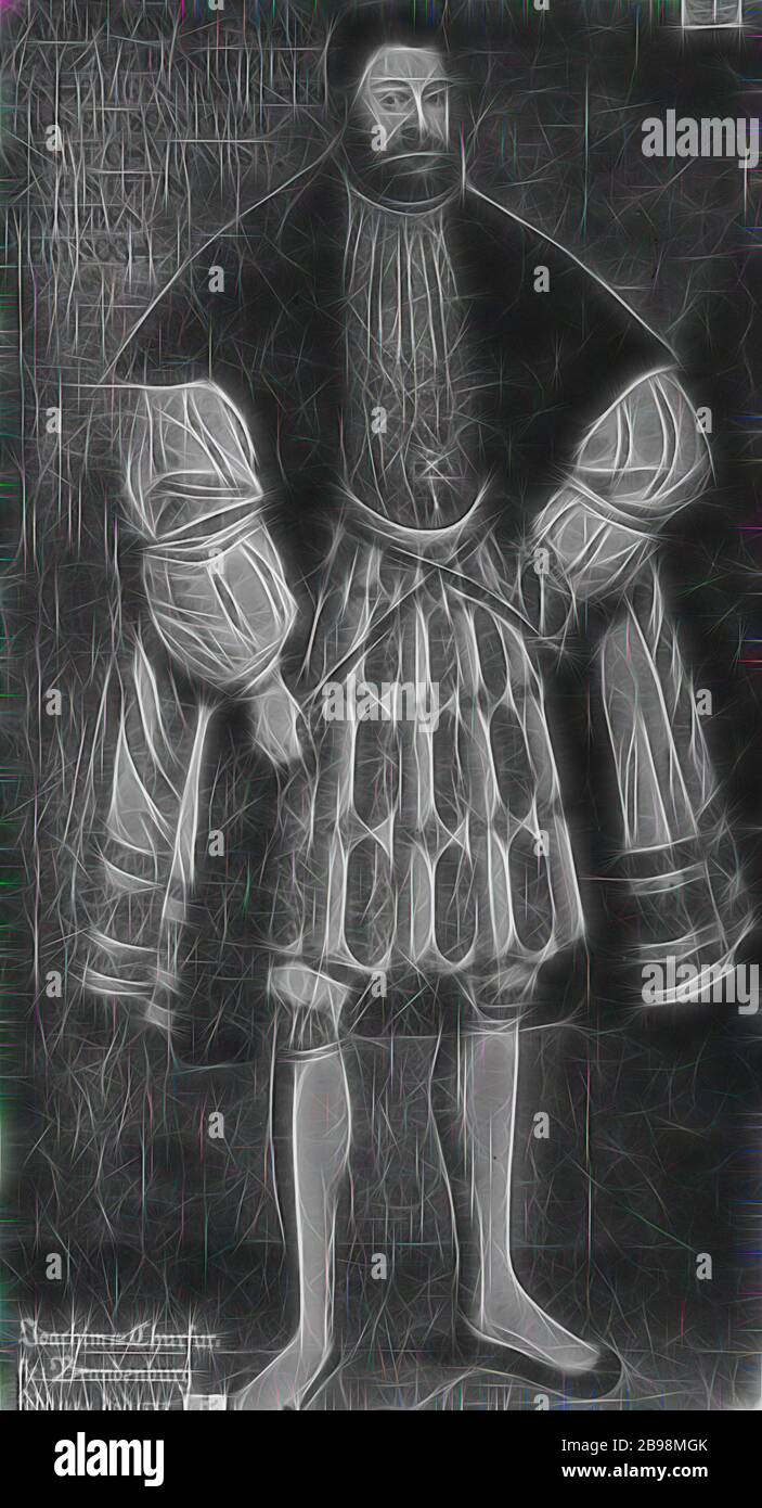Attributed to David Frumerie, Joakim I Nestor., Reimagined by Gibon, design of warm cheerful glowing of brightness and light rays radiance. Classic art reinvented with a modern twist. Photography inspired by futurism, embracing dynamic energy of modern technology, movement, speed and revolutionize culture. Stock Photo