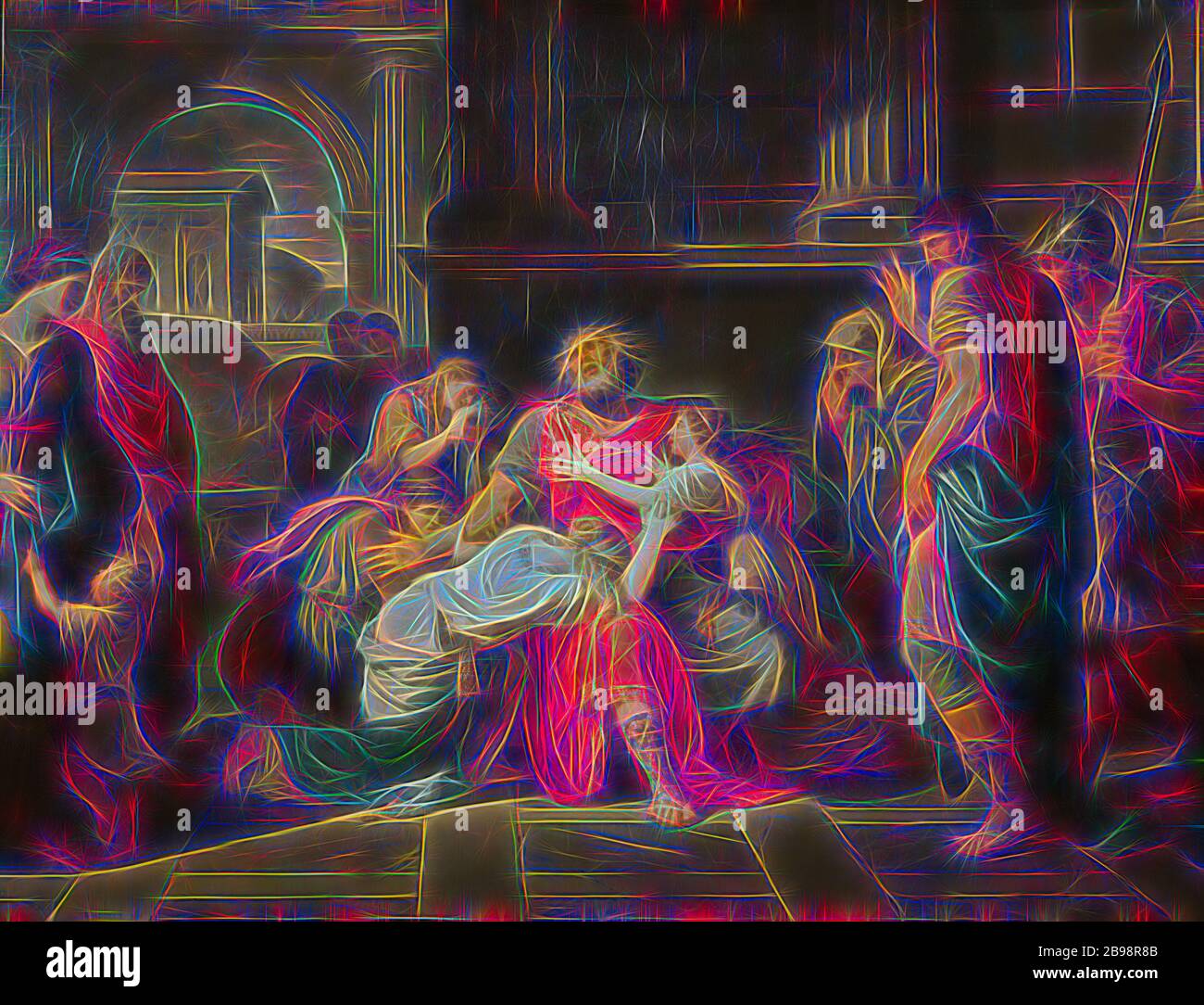 Blind oedipus commending hi-res stock photography and images - Alamy