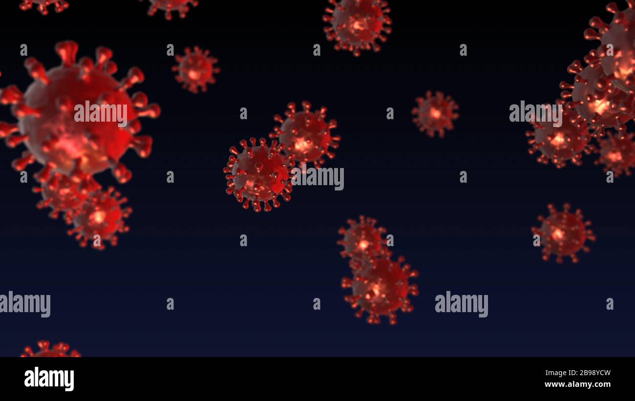 The Corona Virus SARS CoV 2 - Covid 19 disease Stock Photo - Alamy