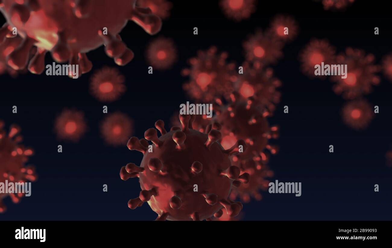 The Corona Virus SARS CoV 2 - Covid 19 disease Stock Photo - Alamy