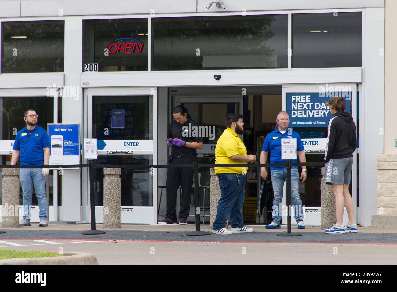 Electronics retailer hires stock photography and images Alamy