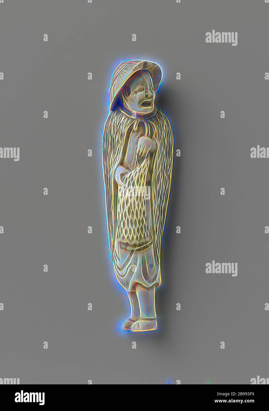 Netsuke In The Form Of A Fisherman In Rain Wear Fisherman In Rain Gear With A Net In His Hands Anonymous Japan C 1700 C 1800 Edo Period 1600 1868 Ivory H 10 Netsuke In The Form Of A Fisherman In Rain Wear Fisherman In Rain Gear With A Net In His Hands Anonymous Japan C 1700 C 1800 Edo Period 1600 1868 Ivory H 10