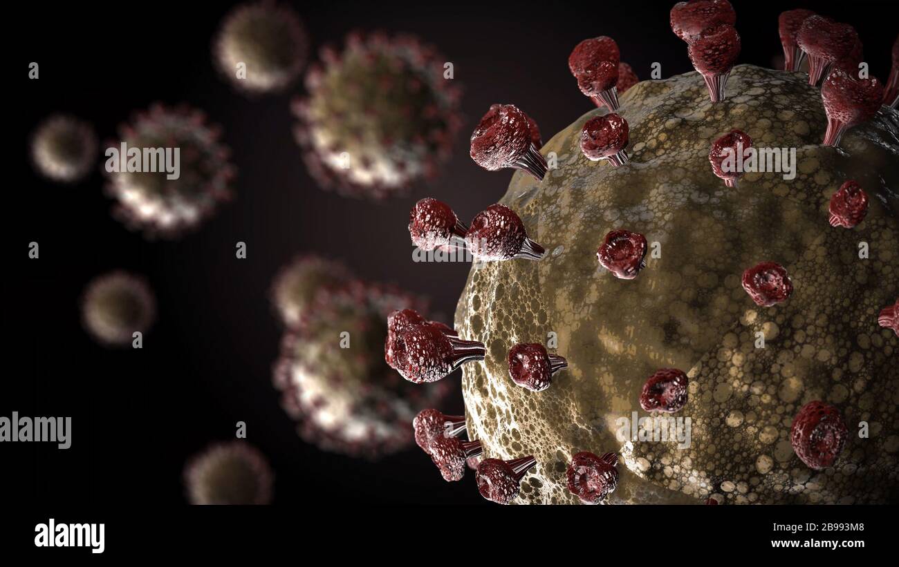 Covid19 - The Corona Virus SARS CoV 2 Stock Photo - Alamy
