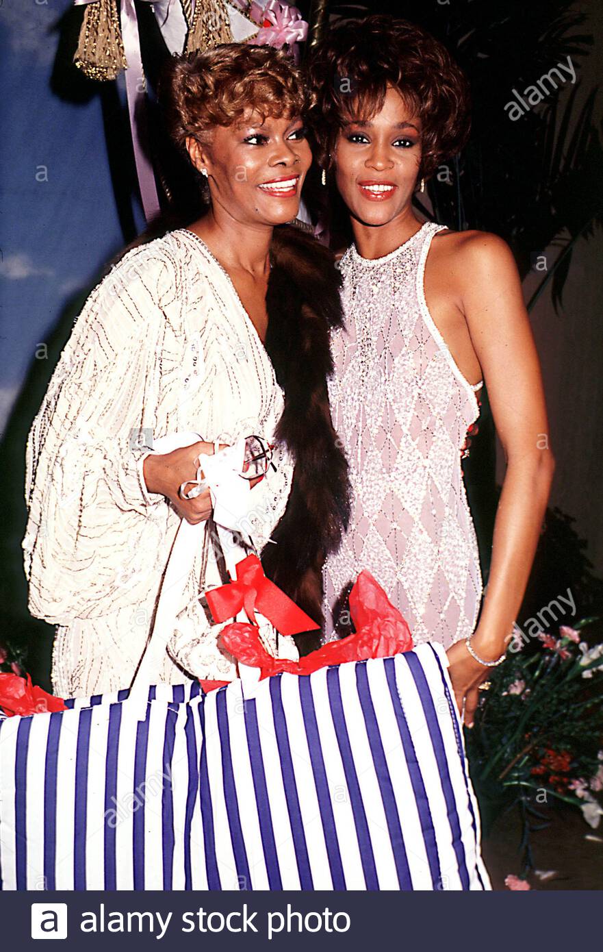 Dionne Warwick Whitney Houston High Resolution Stock Photography And