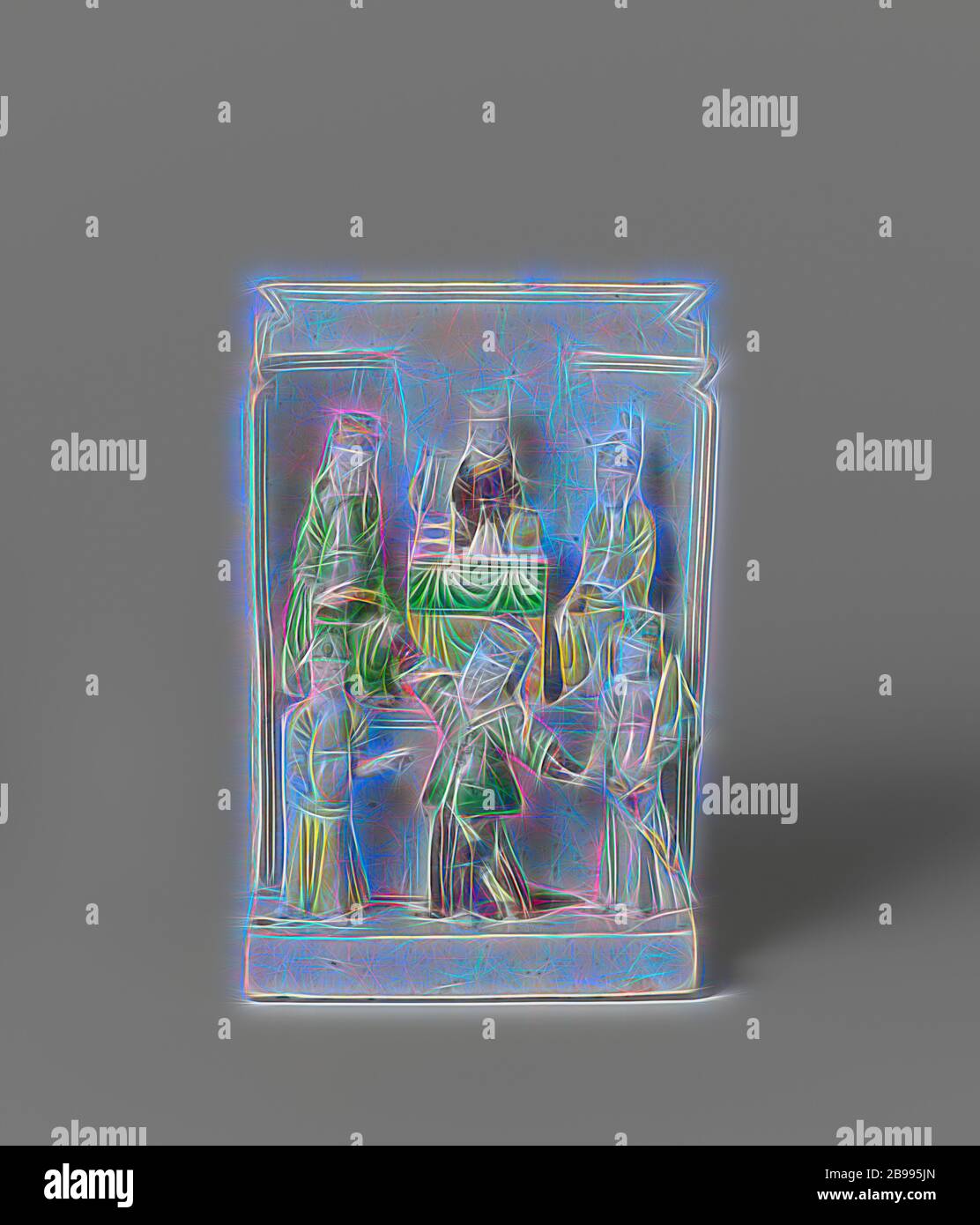 Download Pair Of Incense Stands In The Form Of Table Screens For The Flat Rectangular Holder Two Rows Of Three People One Row On An Elevation For A Screen Or Interior The Lower