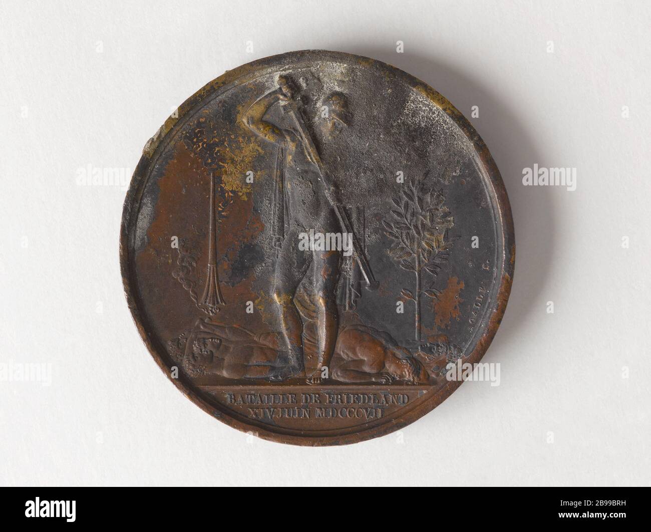 BATTLE OF FRIEDLAND, 14 JUIN 1807 Bertrand Andrieu (17611822) et André