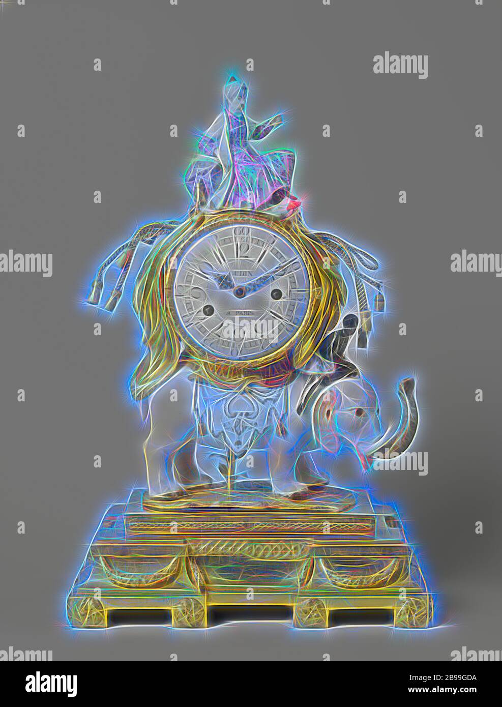 Black mantle clock hi-res stock photography and images - Alamy