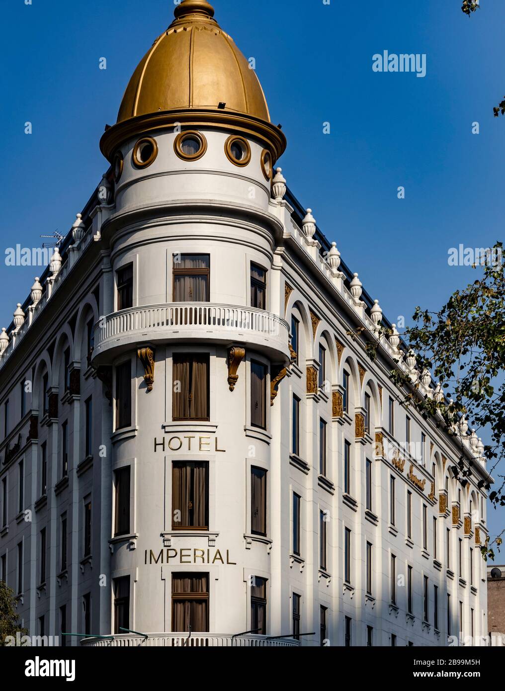 4-star Imperial Reforma Hotel is located in Mexico City Historic Centre district. Stock Photo