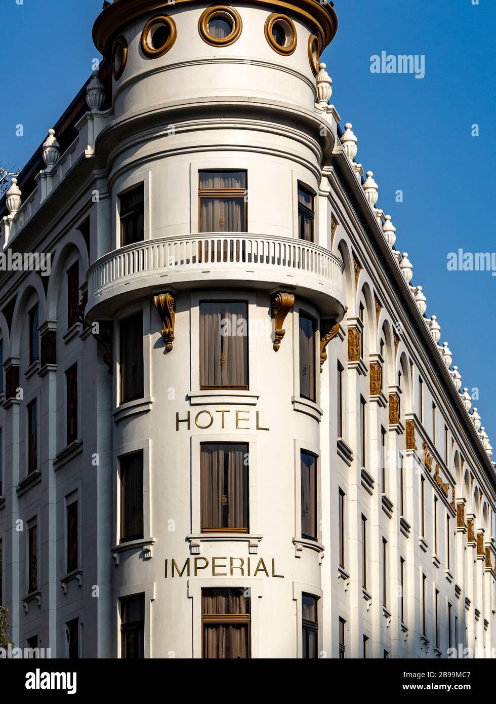 4-star Imperial Reforma Hotel is located in Mexico City Historic Centre district. Stock Photo