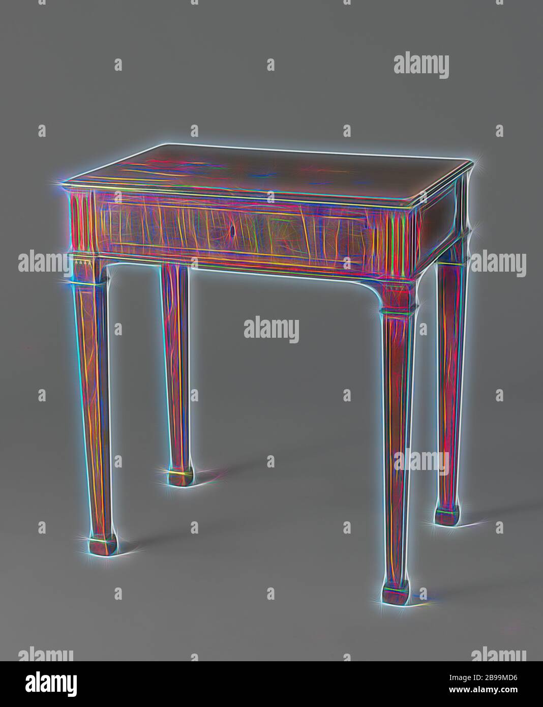 Mahogany writing table Mahogany writing table, Mahogany table on a core ...