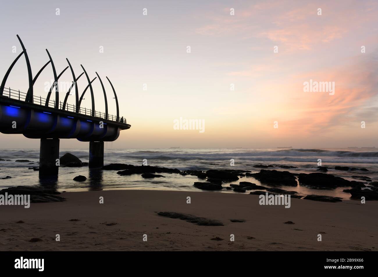 Durban, KwaZuluNatal, South Africa, landscape, sunrise, famous iconic