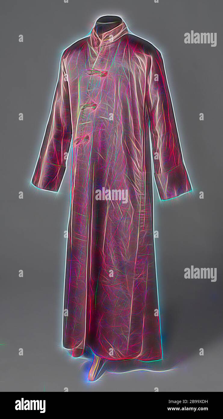 New Asian Toile Robe Damask Bathrobe Housecoat Red Green Black Blue Yellow New Asian Toile Robe Damask Bathrobe Housecoat Red Green Black Blue Yellow