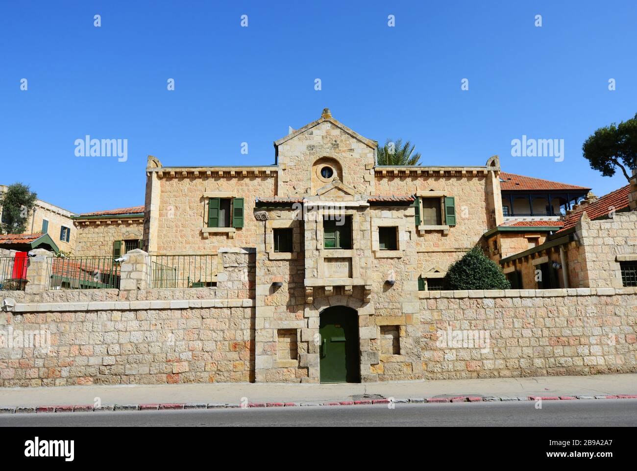 Tabor House on HaNeviim street in Jerusalem Stock Photo Alamy