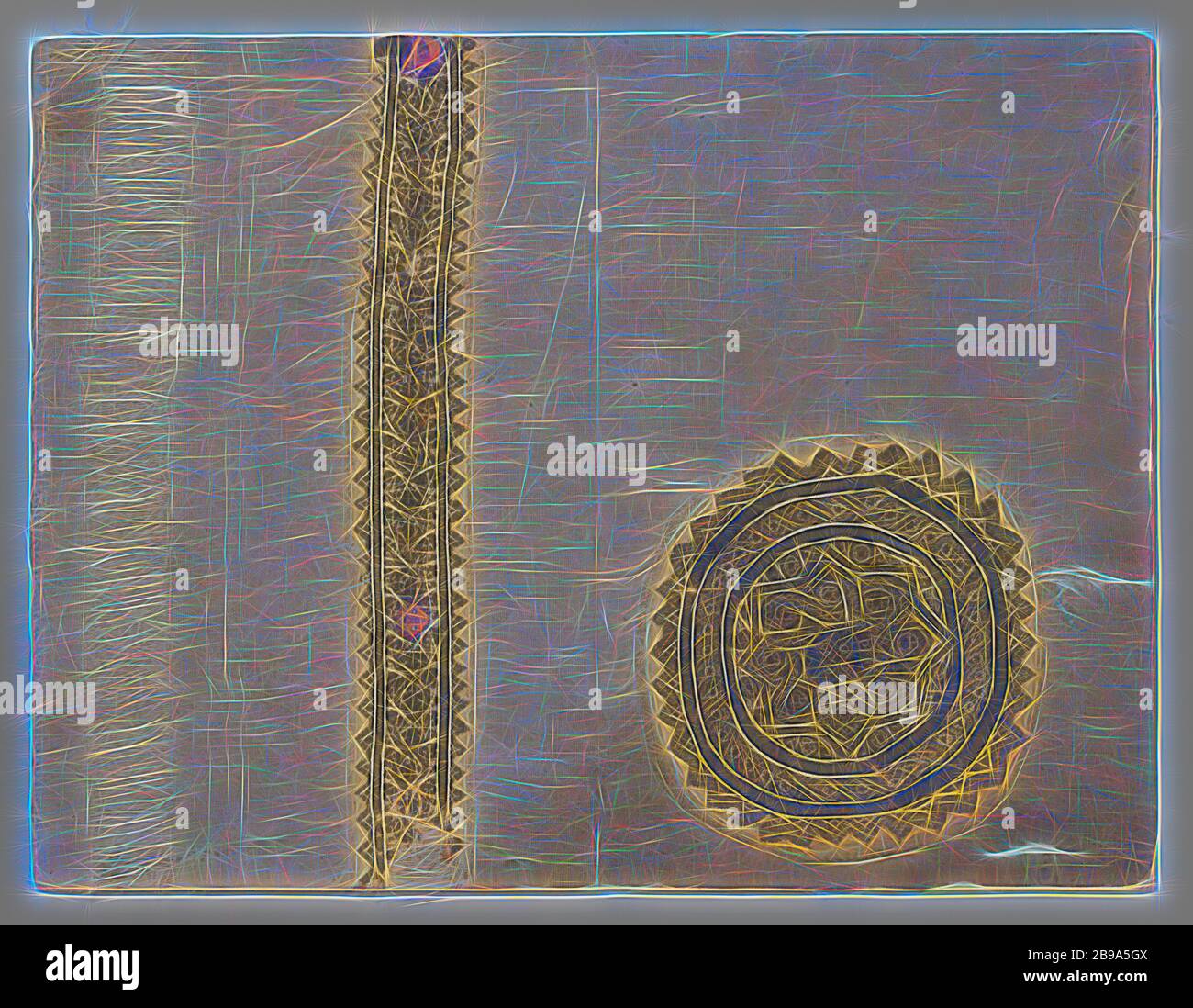 Serrated Pattern Woven in serrated pattern hi-res stock photography and images - Alamy