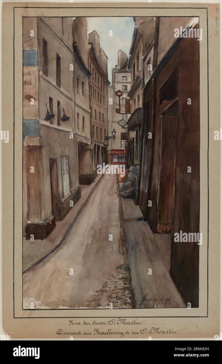 [The prisons of Paris]; Court women judged; Prison SaintLazare. [The