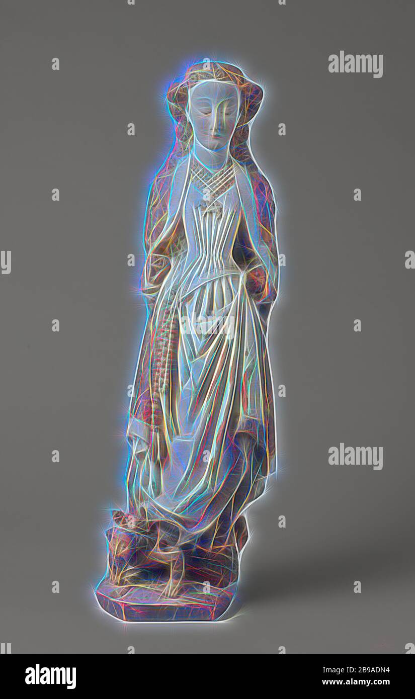 Saint Barbara Barbara Barbara Is Standing With Her Pointed Shoes On Her Attribute Probably Her Father Dioscurus She Has Tilted Her Eyes Downwards Holding The Right Lower Arm Slightly Up And The