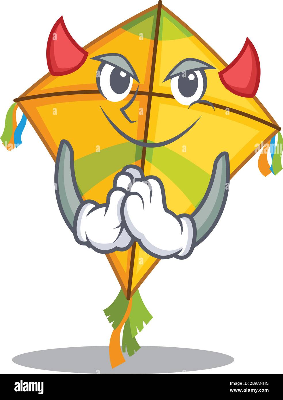 A picture of kite in devil cartoon design Stock Vector Image & Art - Alamy