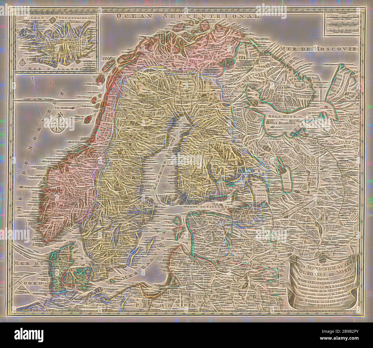 Cartography In The 18th Century Scandinavia With 1 Map Of Iceland Map Of Scandinavia Colored By Country Bordered In Yellow Map Of Iceland L B Turned North Slightly To The Right L M Wind