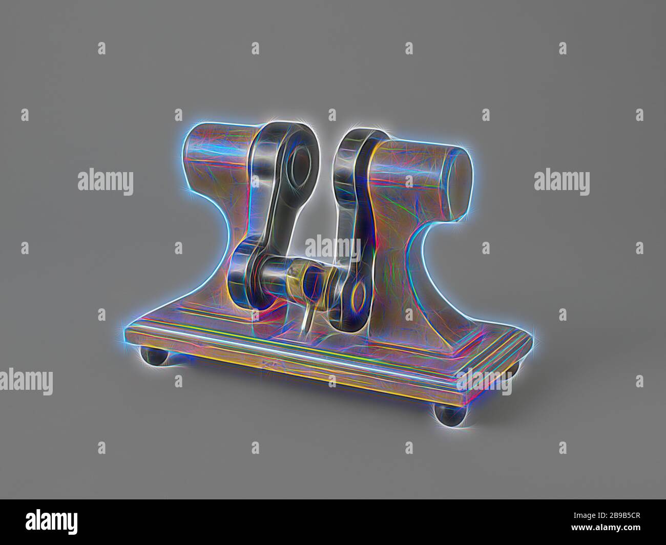 Model of a Disengaging Gear for Paddle Wheels, Model of the release of
