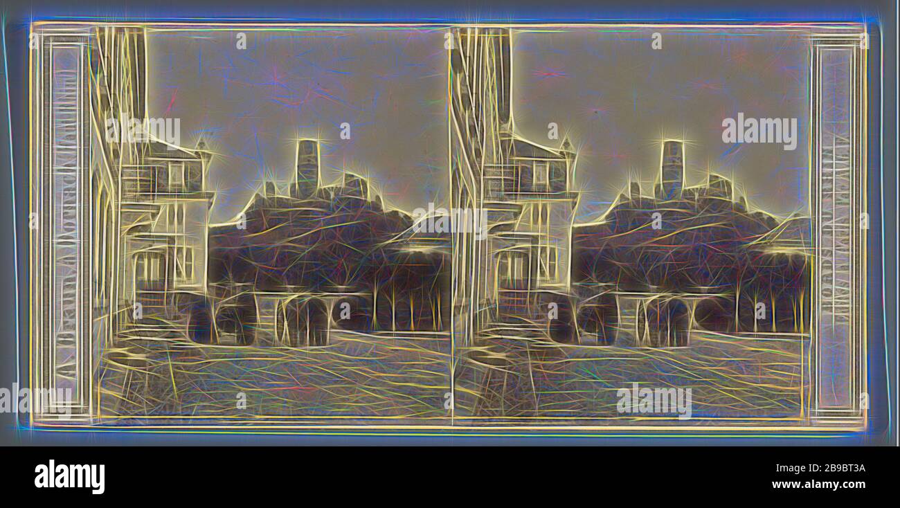 Godesberg Bad Godesberg Adolphe Braun Germany 1850 1880 Reimagined By Gibon Design Of Warm Cheerful Glowing