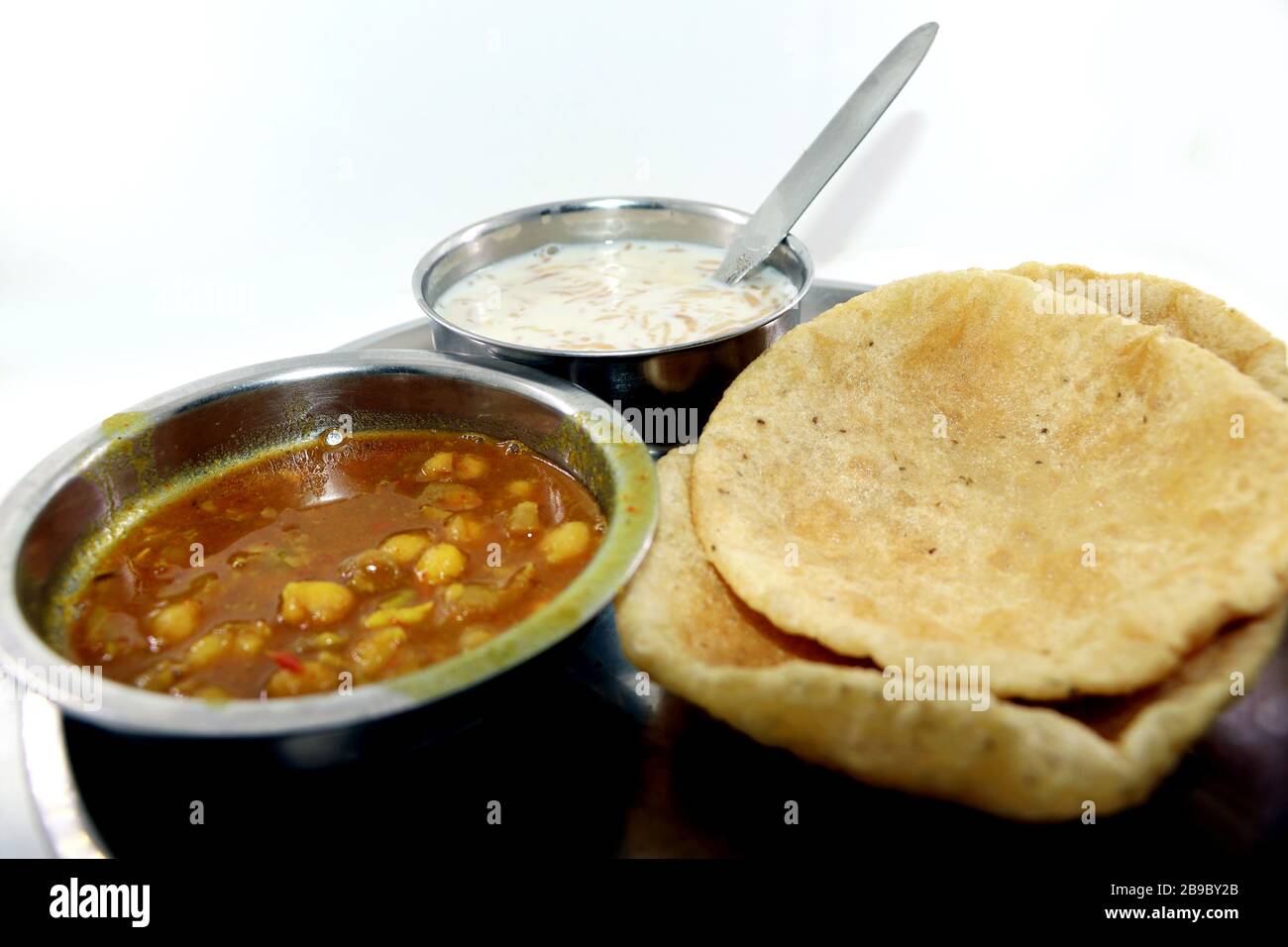 Indian dish spicy Chick Peas curry also known as Chola/Chana Masala or