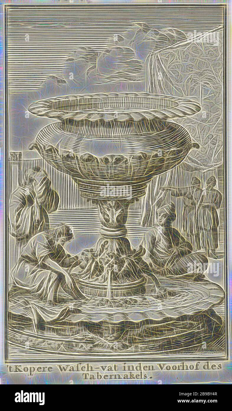 Copper washing vessel or basin in the court of the tabernacle The Copper Washing vessel in the