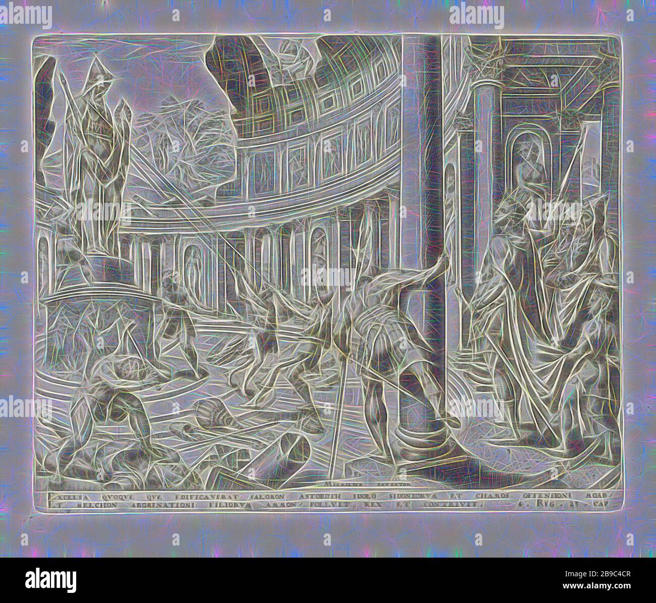 King Josia destroyed the temples of Astarte, Kemos and Milkom History of  King Josia (series title) Thesaurus sacrarum historiaru [m] veteris testame  [n] ti, elega [n] tissimis imaginibus expressu [m] excelle [n]