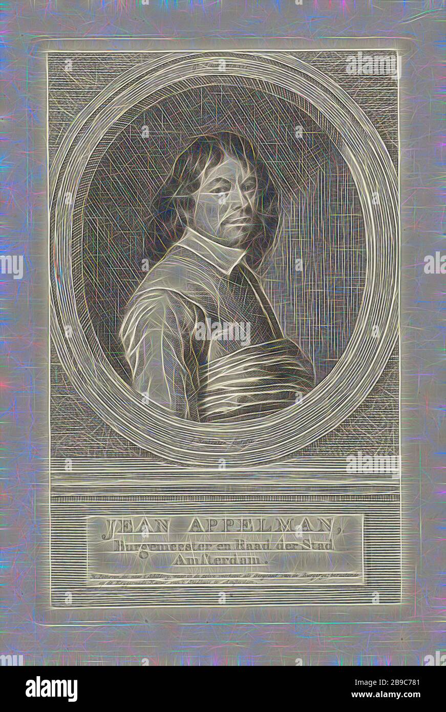 Portrait of Jean Appelman, Portrait of Amsterdam mayor and councilor of ...