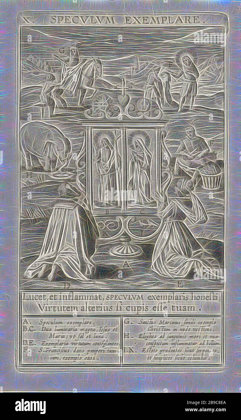 Mirror of the example Specvlvm S. Scriptvrae (title on object) Twelve